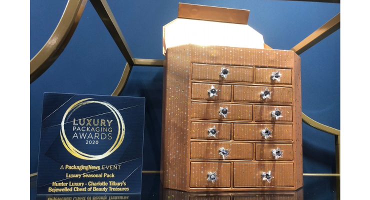 Hunter Luxury Displays Charlotte Tilbury Gift Set at Luxe Pack New York