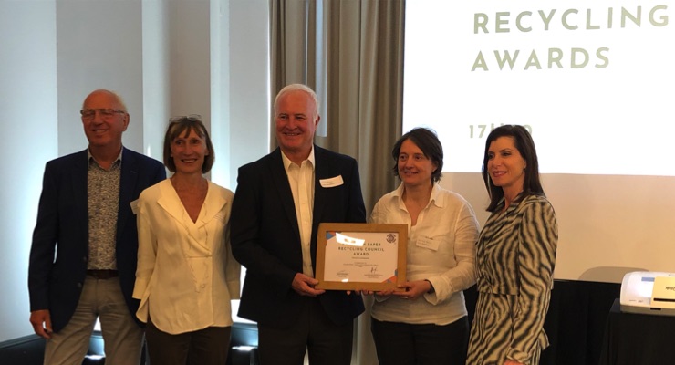 CELAB Europe wins Paper Recycling award