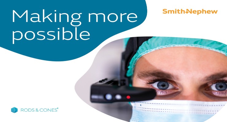 Smith+Nephew Begins Partnership for Smart Glasses in the OR