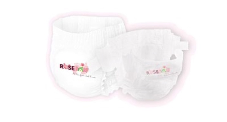 Rose Baby Diaper Brand to Be Available in U.S.
