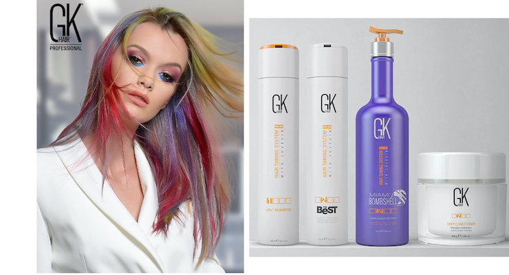 GK Hair Promotes Its Hair Taming System | Beauty Packaging