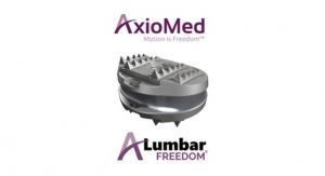 AxioMed LLC Submits Module III to FDA for Lumbar Viscoelastic Disc Replacement