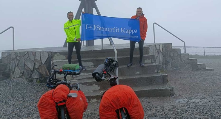 Smurfit Kappa Employees Charity Cycle Across Europe