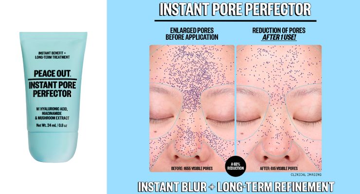 Peace Out Skincare Launches Instant Pore Perfector