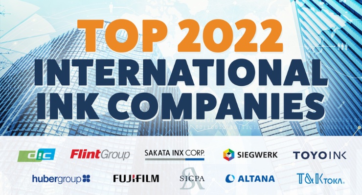Ink World's Top 20 International Ink Companies Show Growth