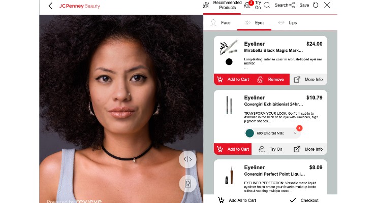 JCPenney Partners with Revieve to Launch Digital Makeup & Skincare Experiences