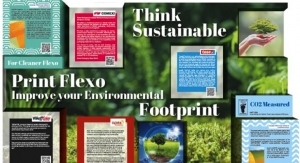 Achieving sustainability with water-based flexo on flexible film