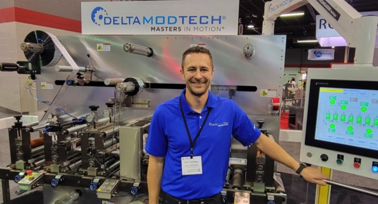 Delta ModTech demos precision RFID placement, laser diecutting 