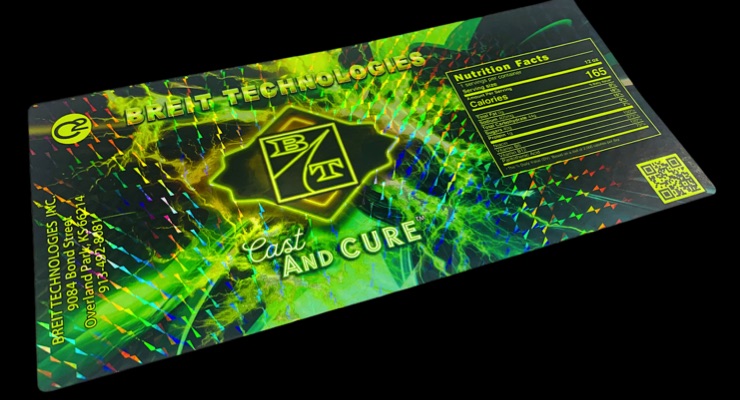 Cast-and-Cure holographic film now available in Italy