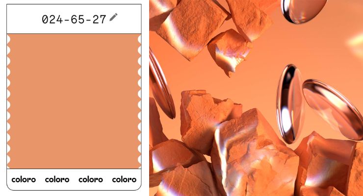 WSGN & Coloro Name Apricot Crush as Color of the Year 2024