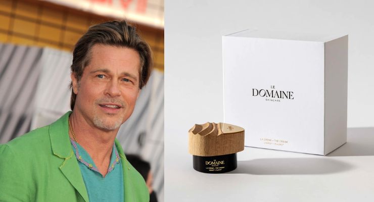 Brad Pitt Launches Genderless Skincare Line Powered by Vineyard Grapes