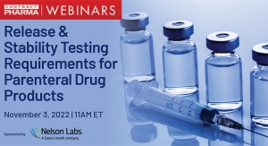 Release & Stability Testing Requirements for Parenteral Drug Products