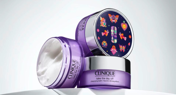 Packaging We Love: Clinique’s Limited-Edition Day of the Dead Take the Day Off Cleaning Balm