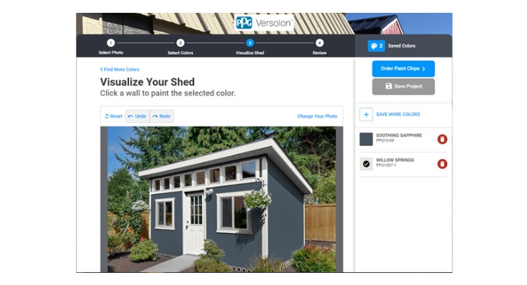 PPG Showcases Shed Paint Color Palette, New Color Simulation Tool at 2022 Shed Builder Expo