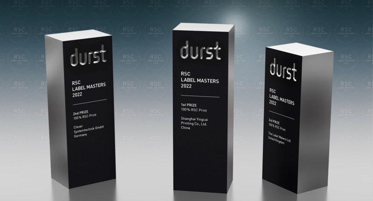 Durst announces RSC Label Masters Award winners 
