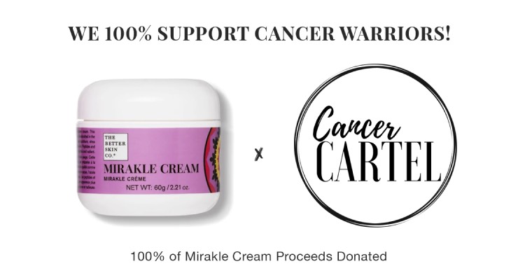 The Better Skin Co. Is Donating All October Proceeds from Better Skin Mirackle Cream to the Cancer Cartel for Breast Cancer Awareness Month