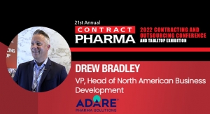 Contract Pharma Q&A with Drew Bradley of Adare Pharma Solutions