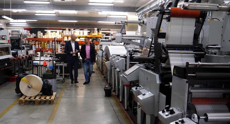 Polish converter invests in second Mark Andy hybrid label press