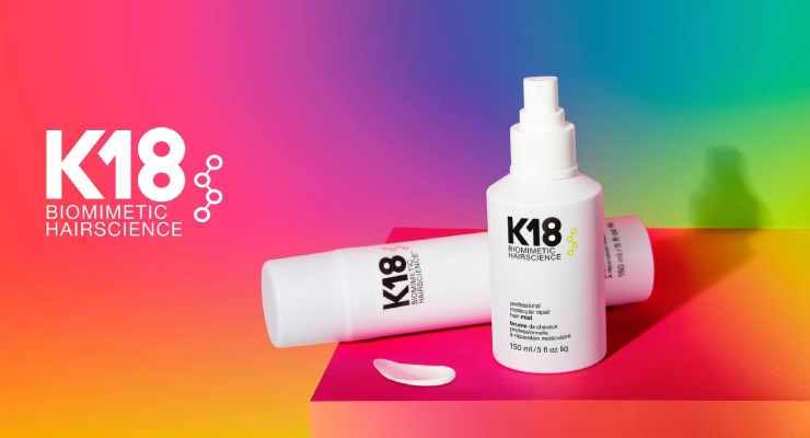 Biotech Haircare Brand K18 Launches At Saloncentric