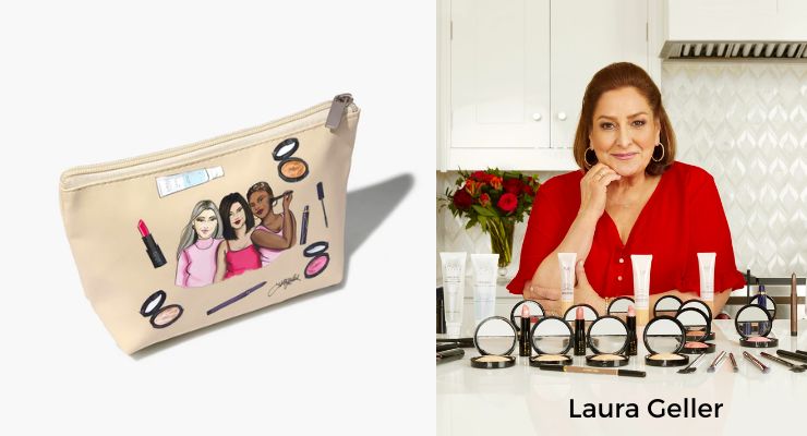 Laura Geller Beauty Celebrates 25th Anniversary with Limited-Edition Makeup Bag