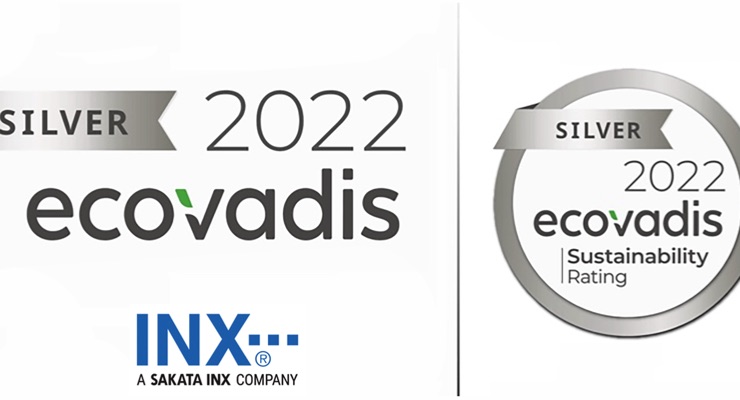 INX International honored by EcoVadis for sustainability