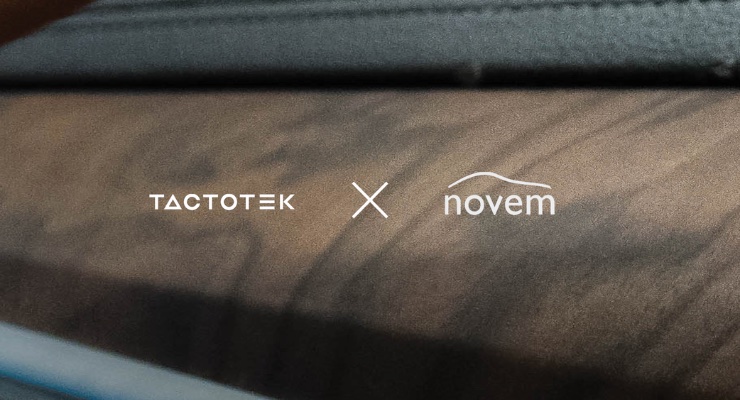 Novem Car Interior Design GmbH Licenses TactoTek Technology