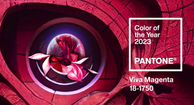 Pantone Names Viva Magenta Color of The Year 2023