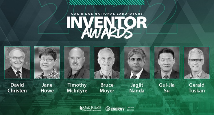 Seven ORNL Scientists Named Battelle Distinguished Inventors