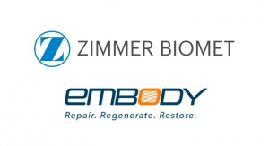 Zimmer Biomet Holdings Agrees to Acquire Embody Inc.