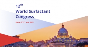 The 12th World Surfactant Congress Set for June 5-7, 2023
