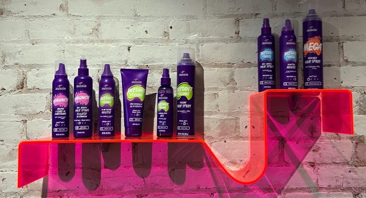 Aussie Haircare Revamps Packaging To Showcase Hairstyling Benefits