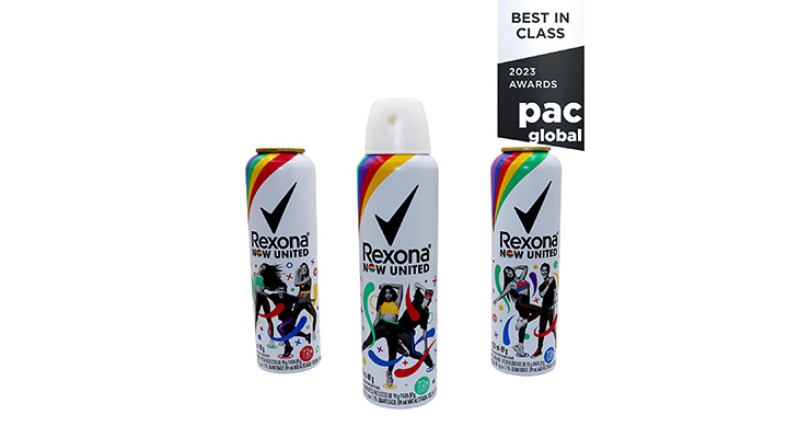 Trivium honored for packaging design of aerosol can