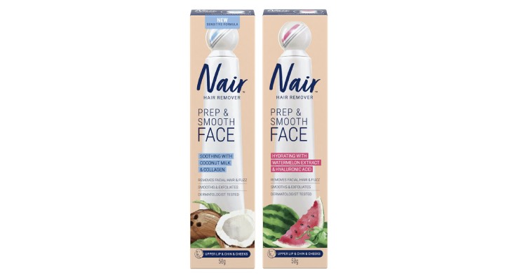 Nair Expands Hair Removal Portfolio with Prep & Smooth Face 