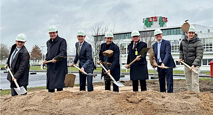 Ground-breaking Ceremony for the New LTS Technical Center