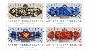 USPS releases Art of the Skateboard stamps