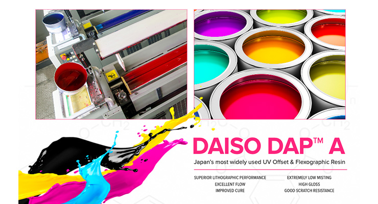 Osaka Soda's DAISO DAP™ A Resin Excels in Offset, Flexo Ink Formulations