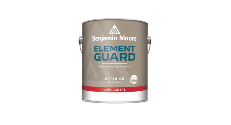 Benjamin Moore Introduces Element Guard Exterior Paint