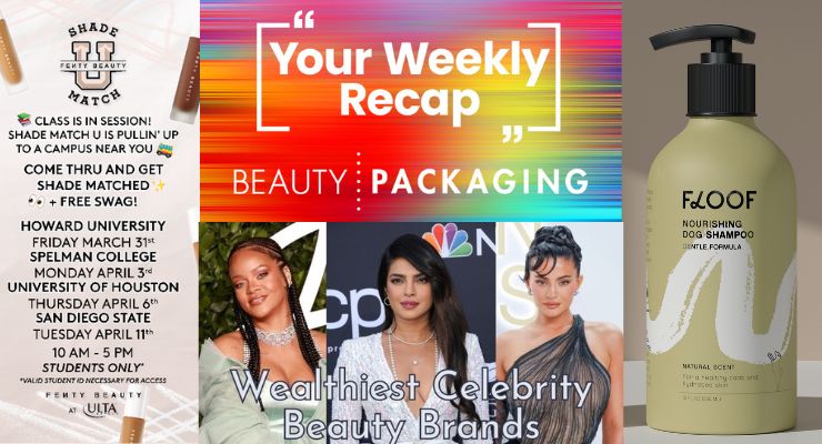 Weekly Recap: Fenty Beauty Tours Colleges, Floof Introduces Skincare For Dogs & More