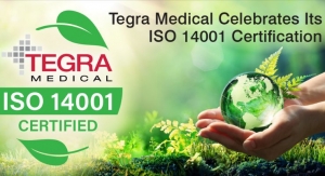 Tegra Medical Achieves ISO 14001 Certification