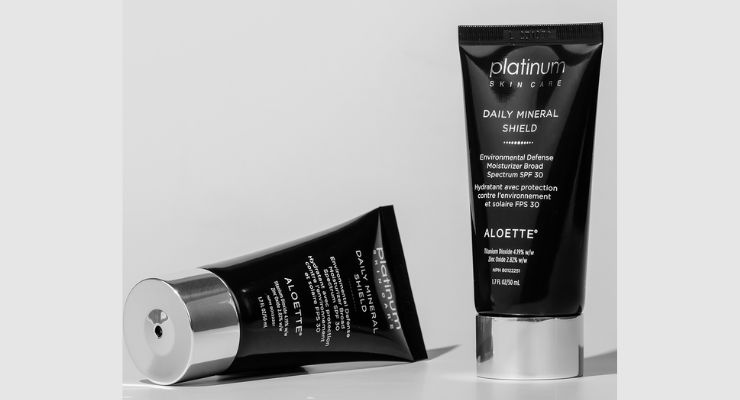 Aloette Cosmetics Launches Daily Mineral Shield Sunscreen