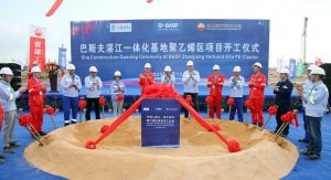 BASF Breaks Ground on Polyethylene Plant at Zhanjiang Verbund Site in China