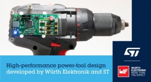 STMicroelectronics, Würth Elektronik Develop High-Performance Power Tool
