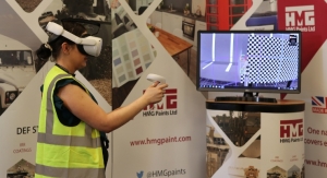 HMG Paints to Show eXtended Reality (XR) Spray Painting Simulator at DSEI