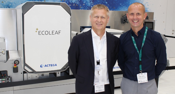 ACTEGA Confirms High Speeds Now Achievable with ECOLEAF