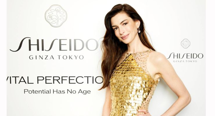 Shiseido Welcomes Anne Hathaway as Brand Ambassador