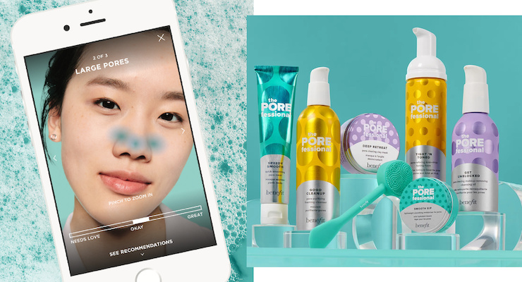 Benefit Debuts AI Pore Analysis Tool to Sell Its Pore Care Products