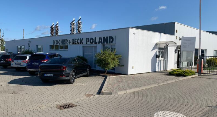Kocher+Beck rozwija się o nowy zakład produkcyjny w Polsce