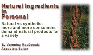 Natural Ingredients in Personal Care Products