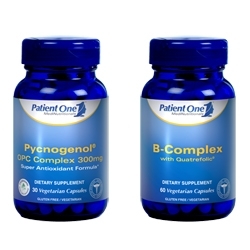 Patient One MediNutritionals Adds Pycnogenol & B-Complex Supplements 