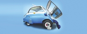 BMW Isetta Outfitted with Innovative Solutions  